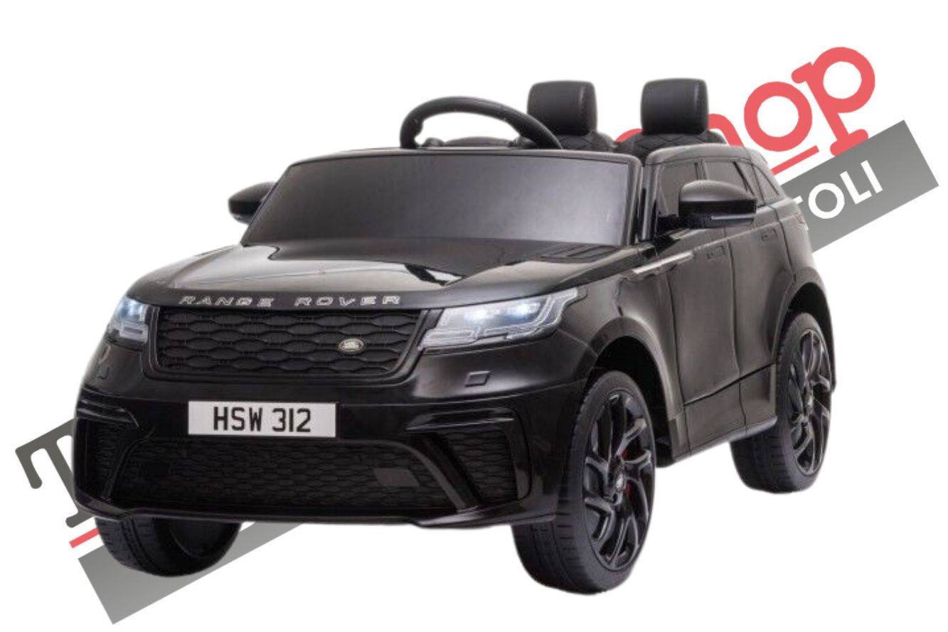 Auto Elettrica Macchina per Bambini RANGE ROVER VELAR 12V-Nero