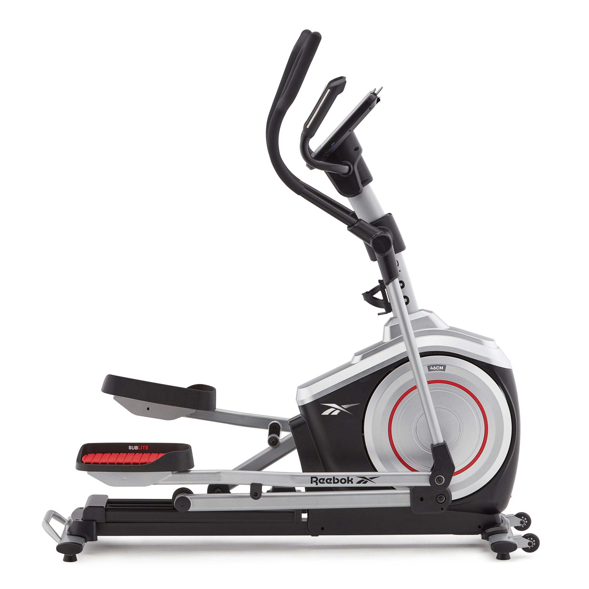 Ergometro ellittico fitness bike - Reebok - Casa/Appartamento - Modello SL 8.0 - Ruota inerziale 9 KG - Schermo LED