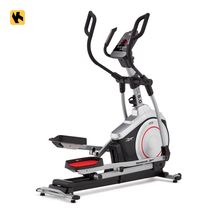 Ergometro ellittico fitness bike - Reebok - Casa/Appartamento - Modello SL 8.0 - Ruota inerziale 9 KG - Schermo LED