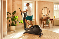 Vélo de fitness Elliptique - Reebok - Maison/Appartement - Modèle FR20 - Route d'intertie 6 KG - Ecran tactile LED