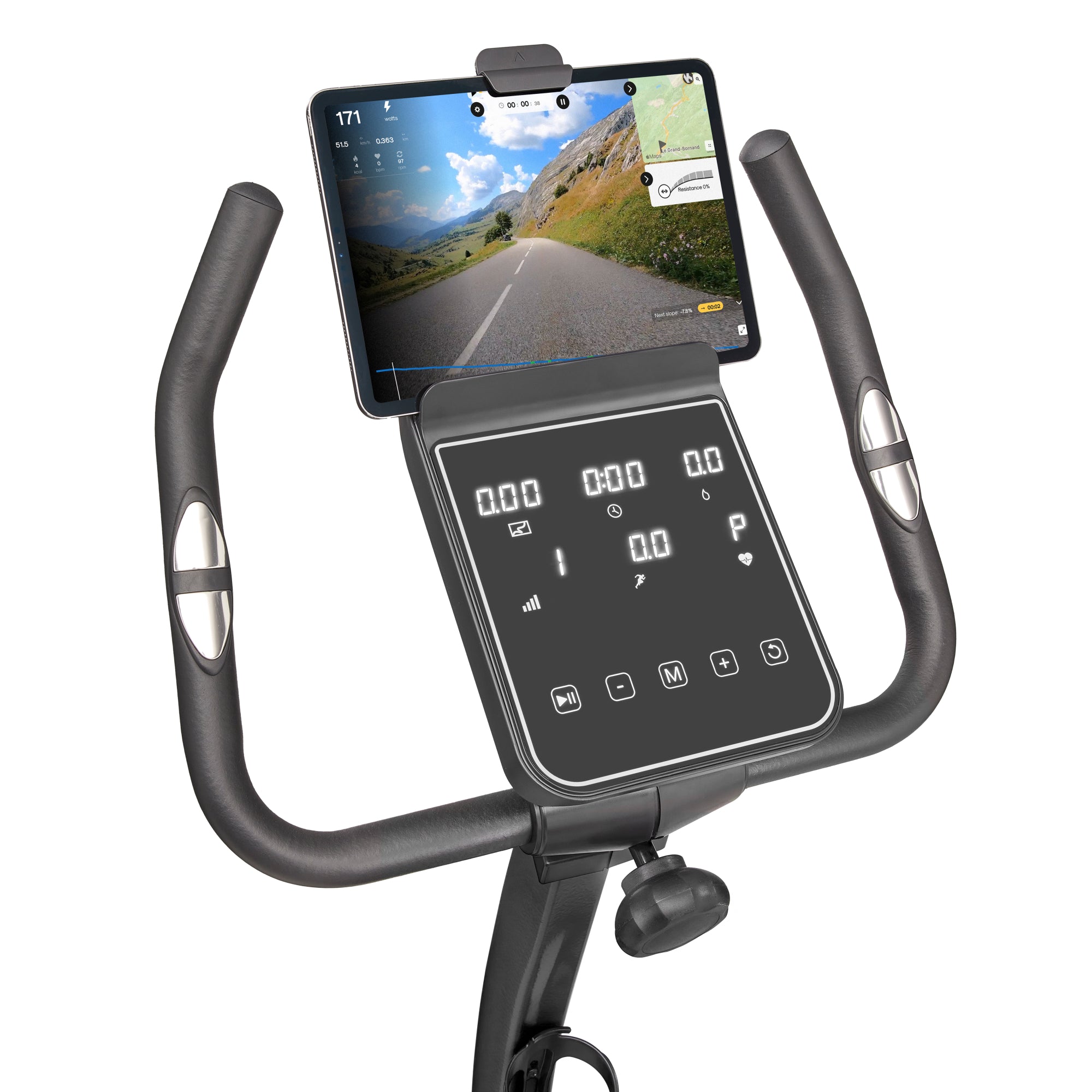 Vélo de Fitness - Reebok - Maison/Appartement - Modèle FR30 - Roue d'inertie 9 KG - Ecran tactile LED