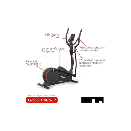 Fitness trainer ellittico - Viavito - modello Sina