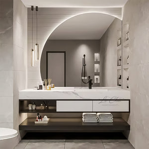 Mobile bagno luxury moderno sospeso - 160 cm