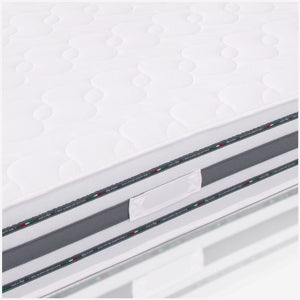 Materasso Matrimoniale 180x200 a Molle Insacchettate Memory, alto 26 cm - Molle Indipendenti, Box System, Traspirante | Venere