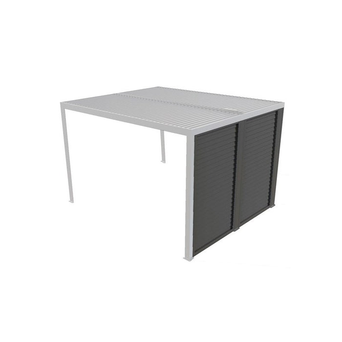 Veneziane Mobili per Lato Pergole in Alluminio Foresta 3m per Pergole PER2430BI e PER3630BI