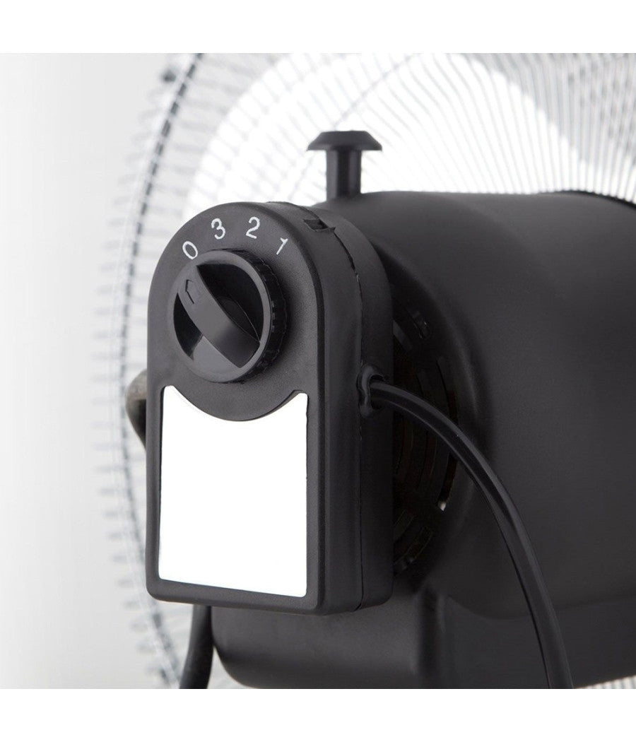 Ventilatore 3in1 Piantana Da Tavolo Parete 3 Velocità  Oscillazione 55w Pale 45cm         