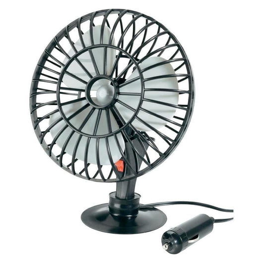 Trade Shop - Ventilatore Areatore Climatizzatore Oscillante A Ventosa Vento Aria Auto 12v -