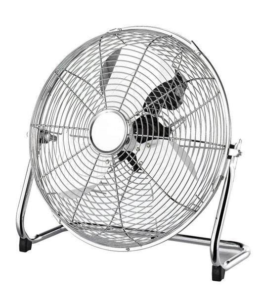 Ventilatore Da Pavimento Terra In Metallo 80w Con 3 Pale 40 Cm Motore 3 Velocità          