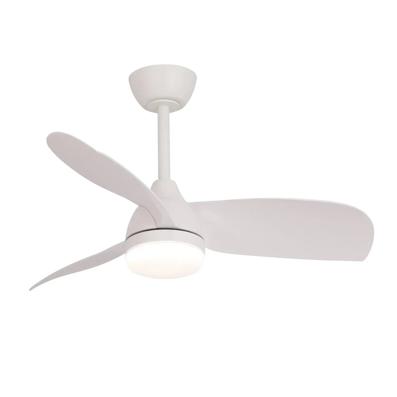 LÚZETE - VENTILATORE DA SOFFITTO CON LUCE 17W MOTORE DC SIERRA BIANCO Ø 91,4 CM