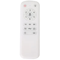 LÚZETE - VENTILATORE DA SOFFITTO CON LUCE LED 24W REGOLABILE MOTORE DC BIANCO CASCADE