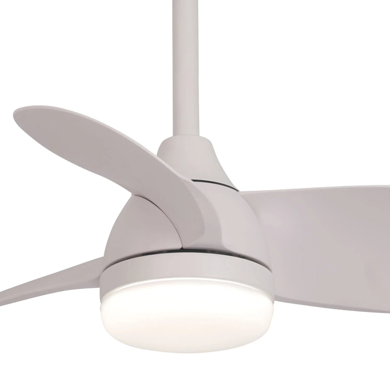 LÚZETE - VENTILATORE DA SOFFITTO LED 17W REGOLABILE MOTORE DC BIANCO SIERRA