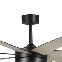 LÚZETE - VENTILATORE LED 24W REGOLAMENTO 8 ASPAS MOTOR DC SOLEI