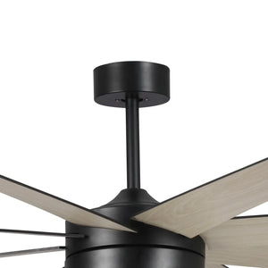 LÚZETE - VENTILATORE LED 24W REGOLAMENTO 8 ASPAS MOTOR DC SOLEI