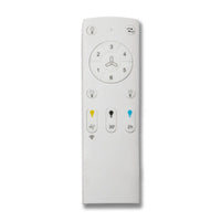 LÚZETE - VENTILATORE LED 24W REGOLAMENTO 8 ASPAS MOTOR DC SOLEI