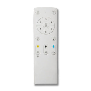 LÚZETE - VENTILATORE LED 24W REGOLAMENTO 8 ASPAS MOTOR DC SOLEI