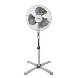 Bimar Ventilatore a Piantana VP416,Ventilatore da pavimento Altezza Regolabile, Elica Ø 40 cm con 3 Pale, Selettore 3 Velocità, Oscillazione Dx Sx, Inclinazione Regolabile