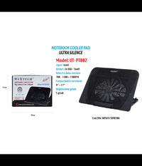 Ventola Di Raffreddamento Base Dissipatore Per Pc Notebook Pad 160mm Maxtech Vt-pt002         