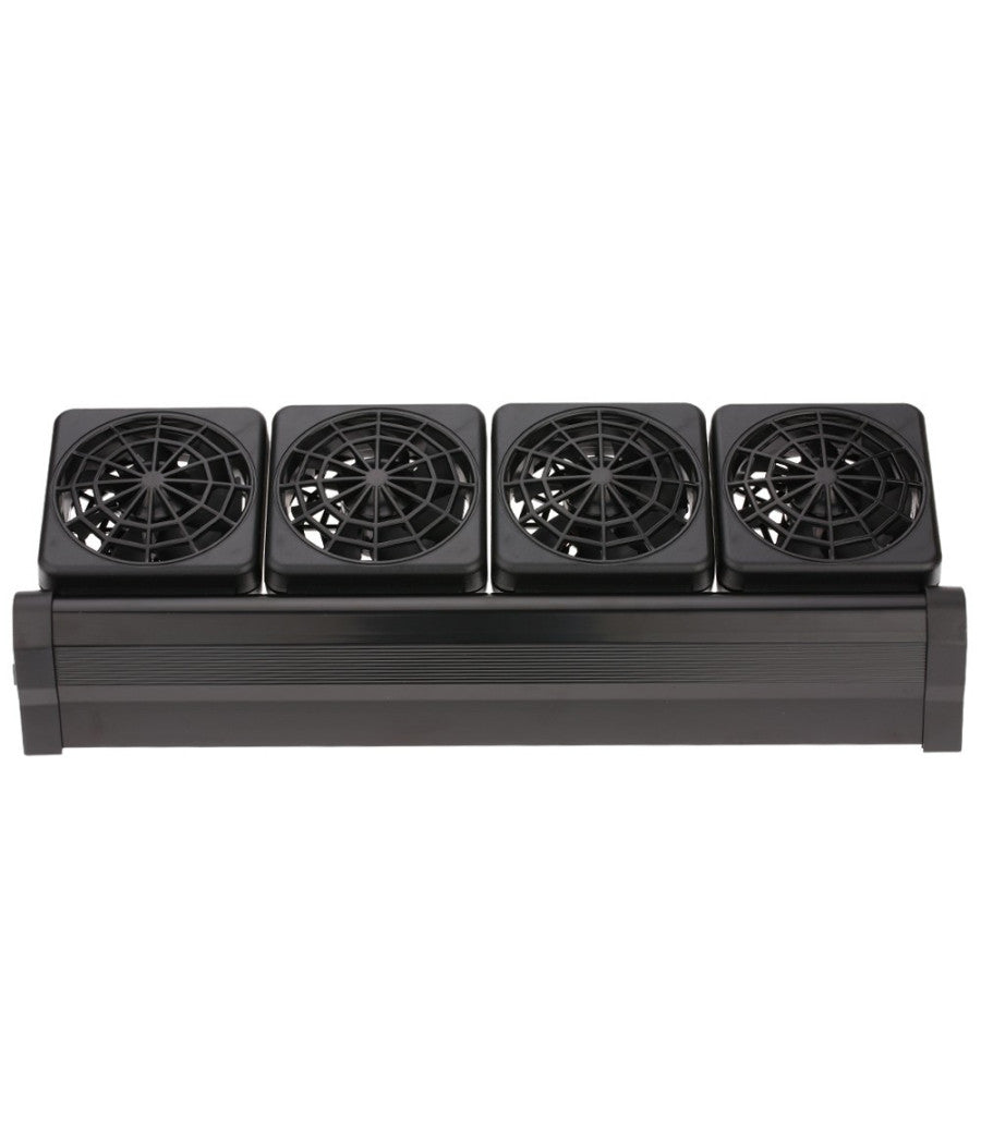 Ventola Raffreddamento Fs604 Per Acquario 4 Ventole Acqua Acquario Dolce Marino         