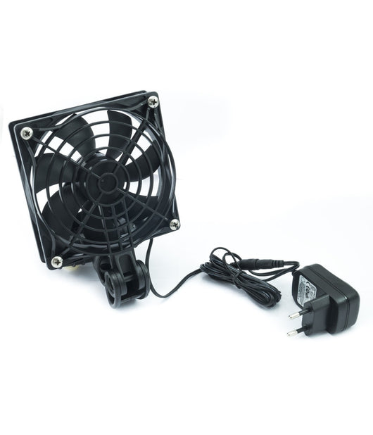 Ventola Raffreddamento Per Acqua Acquario Dolce Marino Fs-120a 4w 360° Morsetto         