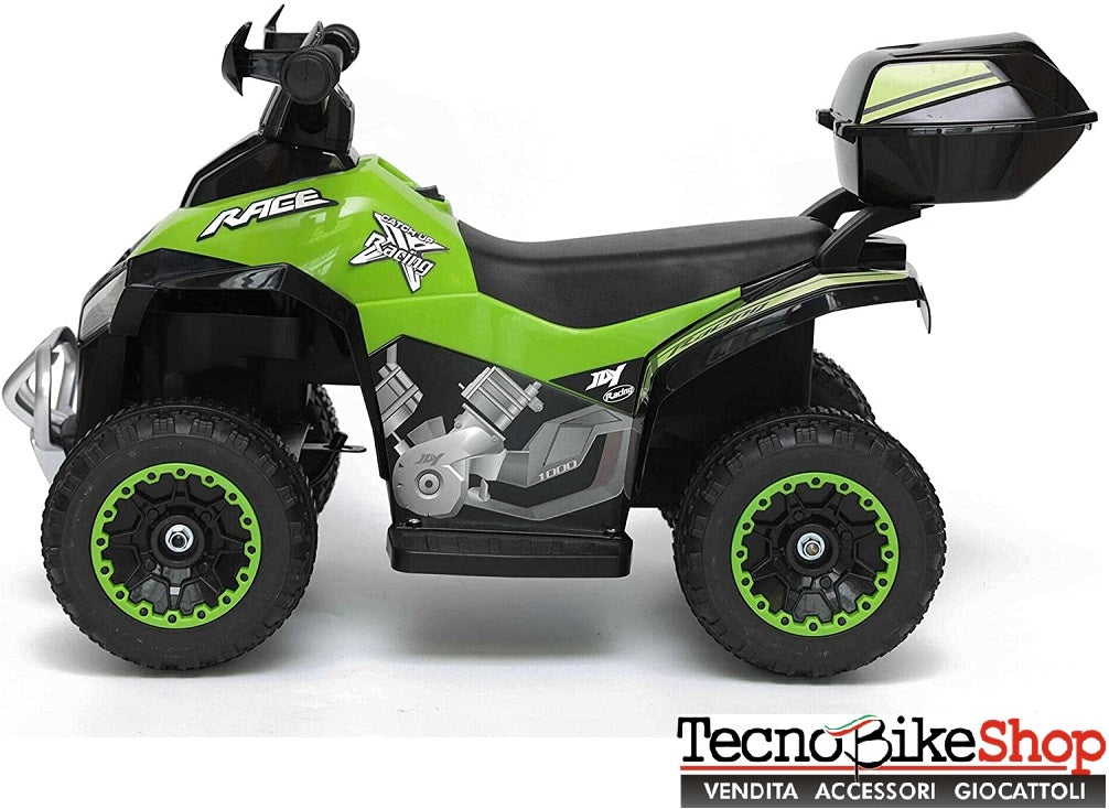 Quad Elettrico Per Bambini  Tecnobike Shop  ATV Mini Quad Deluxe 6V-Verde