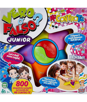 Vero O Falso Gioco Di Società  Elettronico 800 Curiosità  Me Contro Te Sofà¬ E Luà¬         