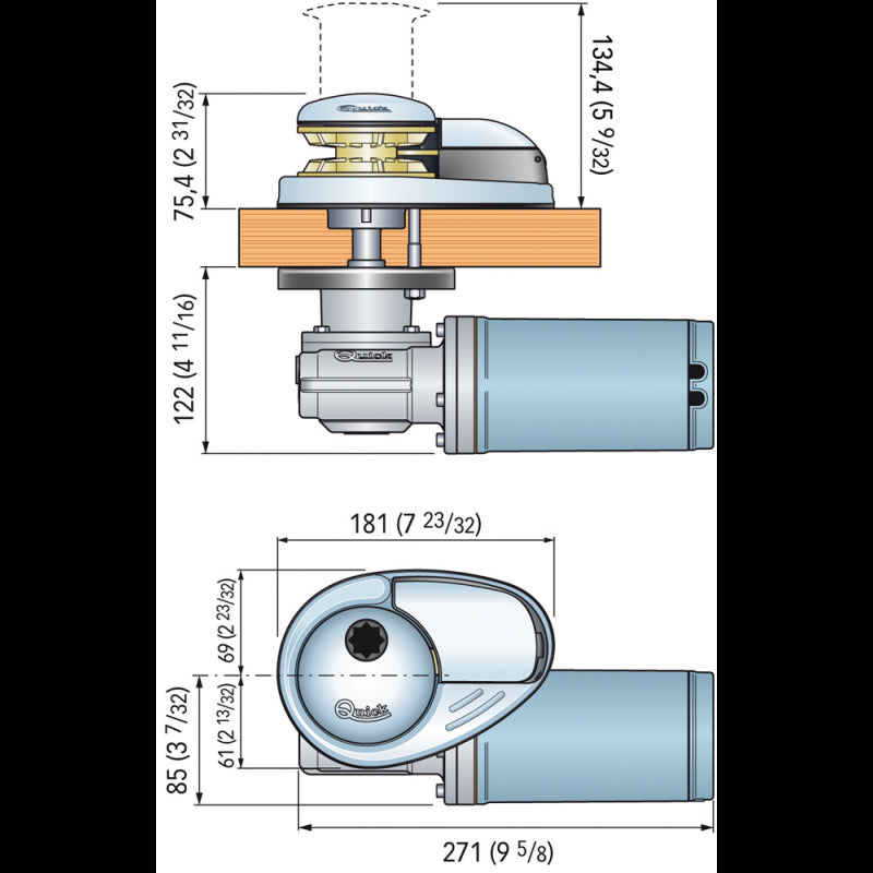 DP1 C/CAMPANA 500W 12V B.6