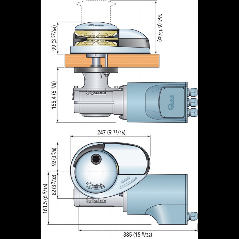 DP3 C/CAMPANA 1500W 12V B.8