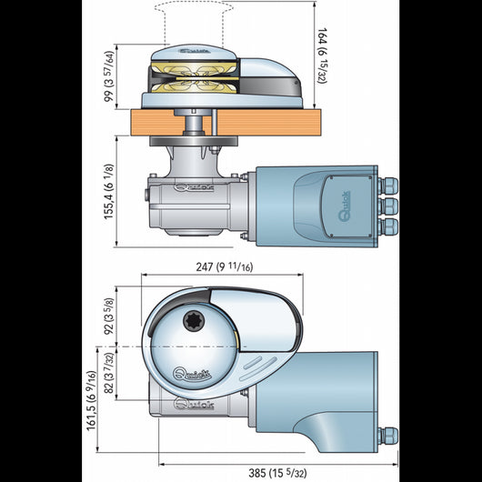 DP3 C/CAMPANA 1500W 12V B.8