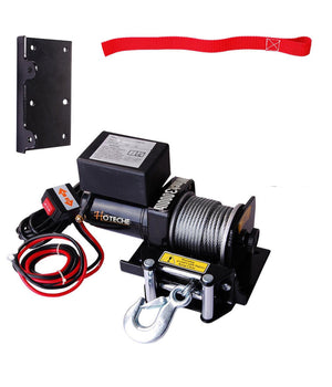 Verricello Elettrico 1350kg Paranco Argano A 12v Con Telecomando Tira Barche         