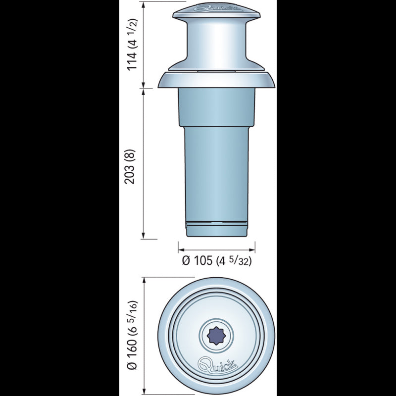 TOTEM 800W 24V CAMPANA Ø MM.130