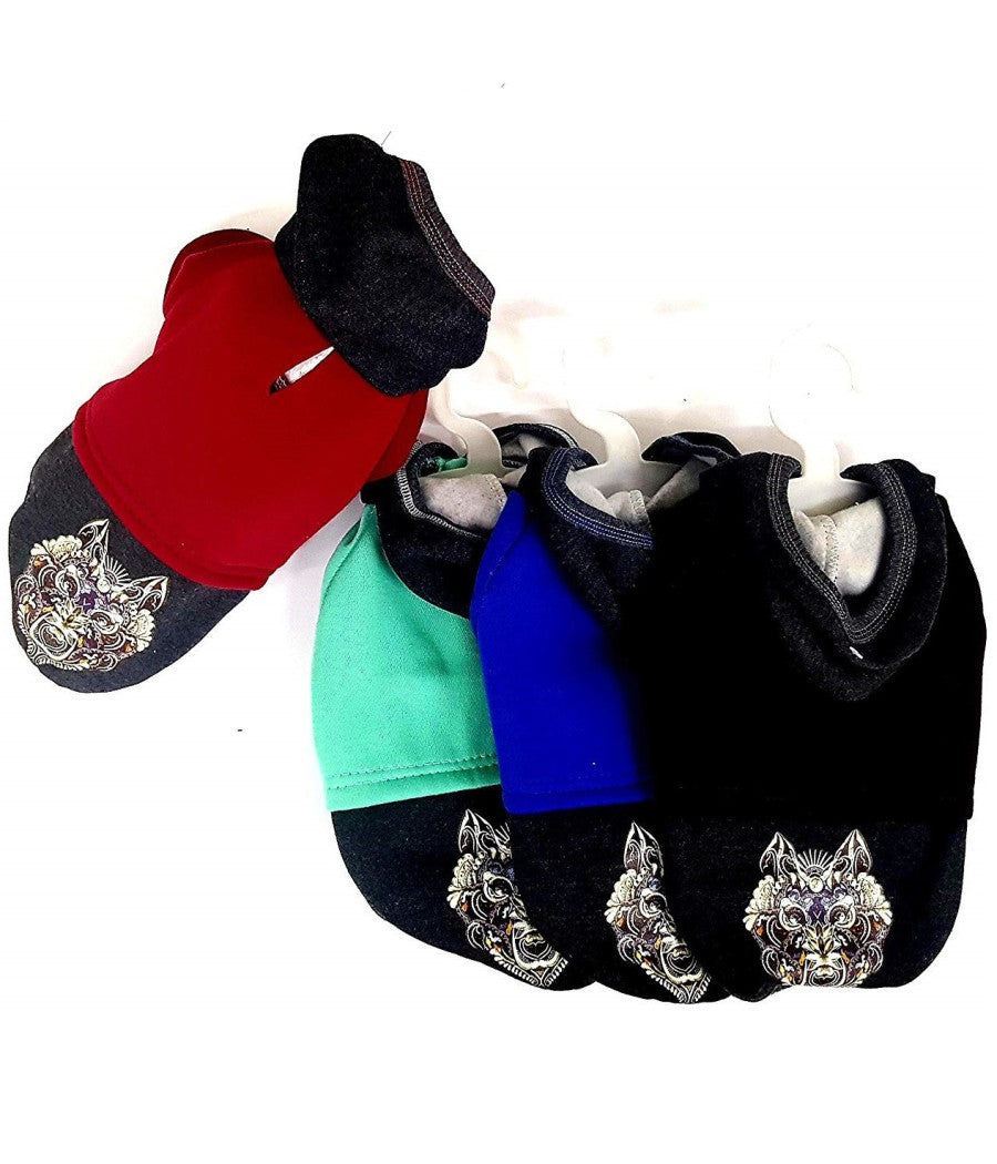 Vestiti Per Cane Maglione Maglia Cappuccio Taglia L Caldo Inverno Animale         