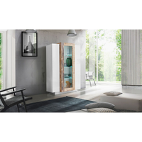 Vetrina Coro – Bianco e Acero Pereira – 80x120x38