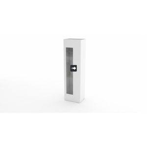 Vetrina Daiquiri – Bianco Lucido – 45x162x34cm