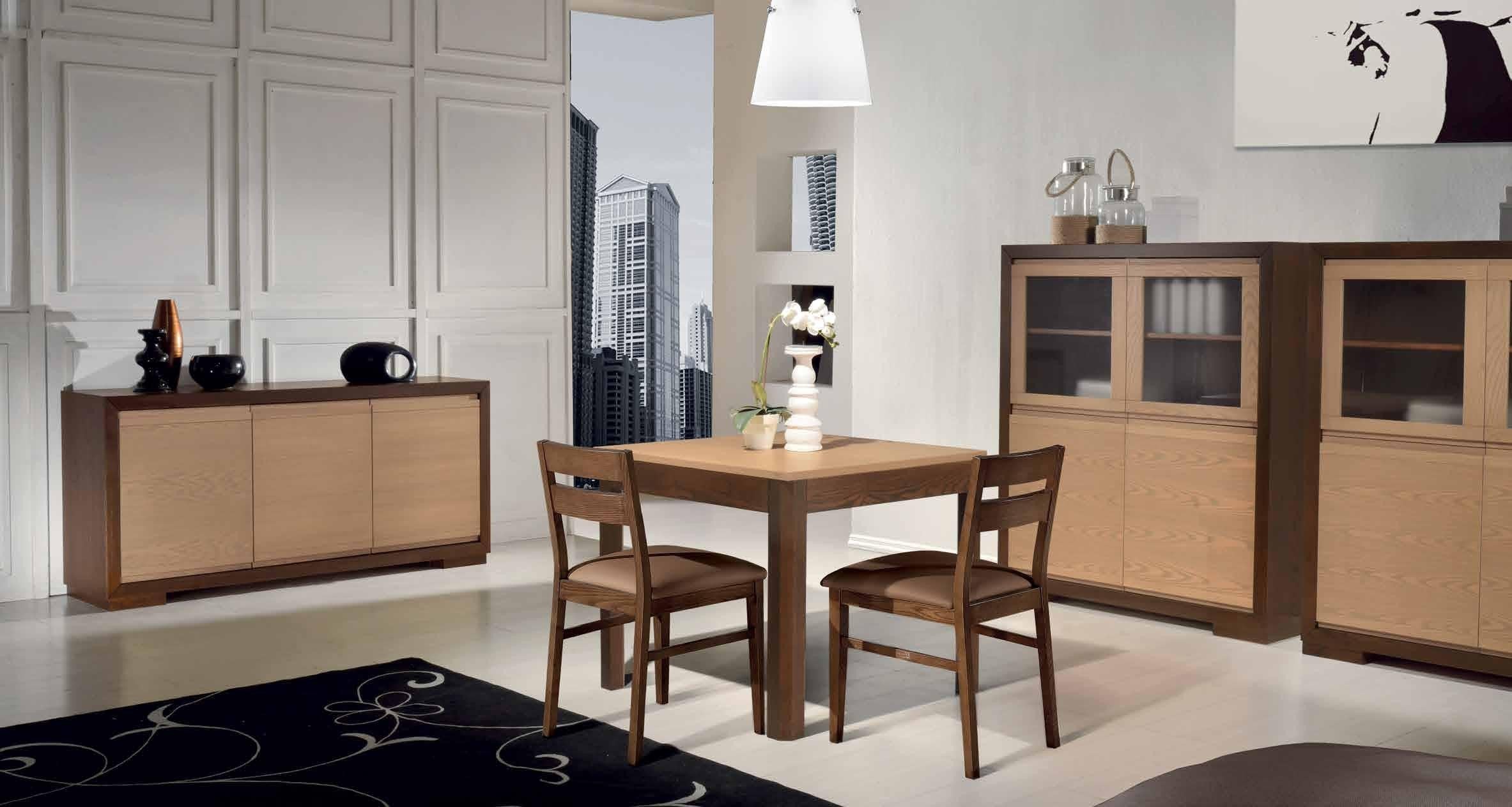 Vetrina in frassino tabacco poro aperto 4 porte con zoccolo l.128 p.45 h.148