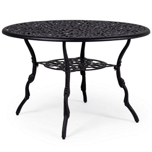 Tavolo In Alluminio Antracite 110 Cm BIZZOTTO VICTORIA