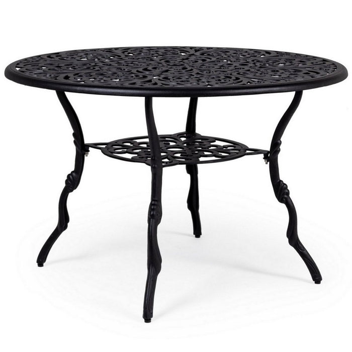 Tavolo In Alluminio Antracite 110 Cm BIZZOTTO VICTORIA