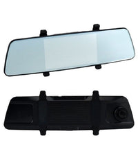 Videocamera Dash Cam Per Auto 5,5" Touch Screen Specchietto Retrovisore Q-ca579         