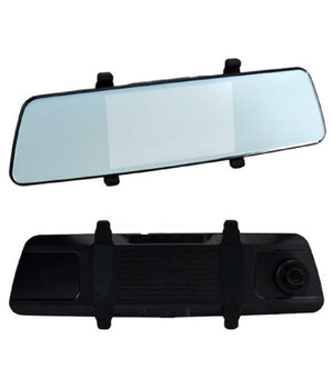 Videocamera Dash Cam Per Auto 5,5" Touch Screen Specchietto Retrovisore Q-ca579         