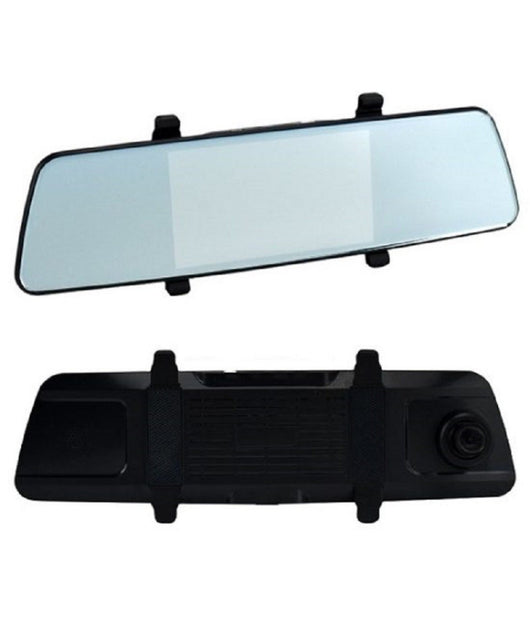 Videocamera Dash Cam Per Auto 5,5" Touch Screen Specchietto Retrovisore Q-ca579         