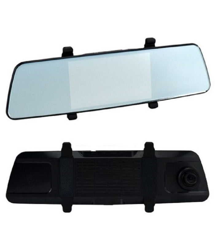 Videocamera Dash Cam Per Auto 5,5" Touch Screen Specchietto Retrovisore Q-ca579         