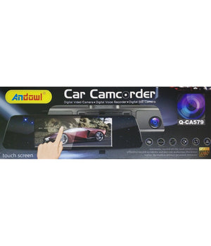 Videocamera Dash Cam Per Auto 5,5" Touch Screen Specchietto Retrovisore Q-ca579         