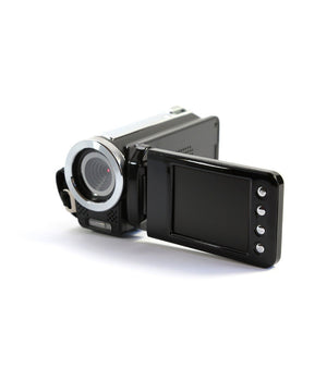 Videocamera Digitale Hd Foto Video Hd Lcd 2.4" 720p 12 Mpx Sensore Cmos Sd         