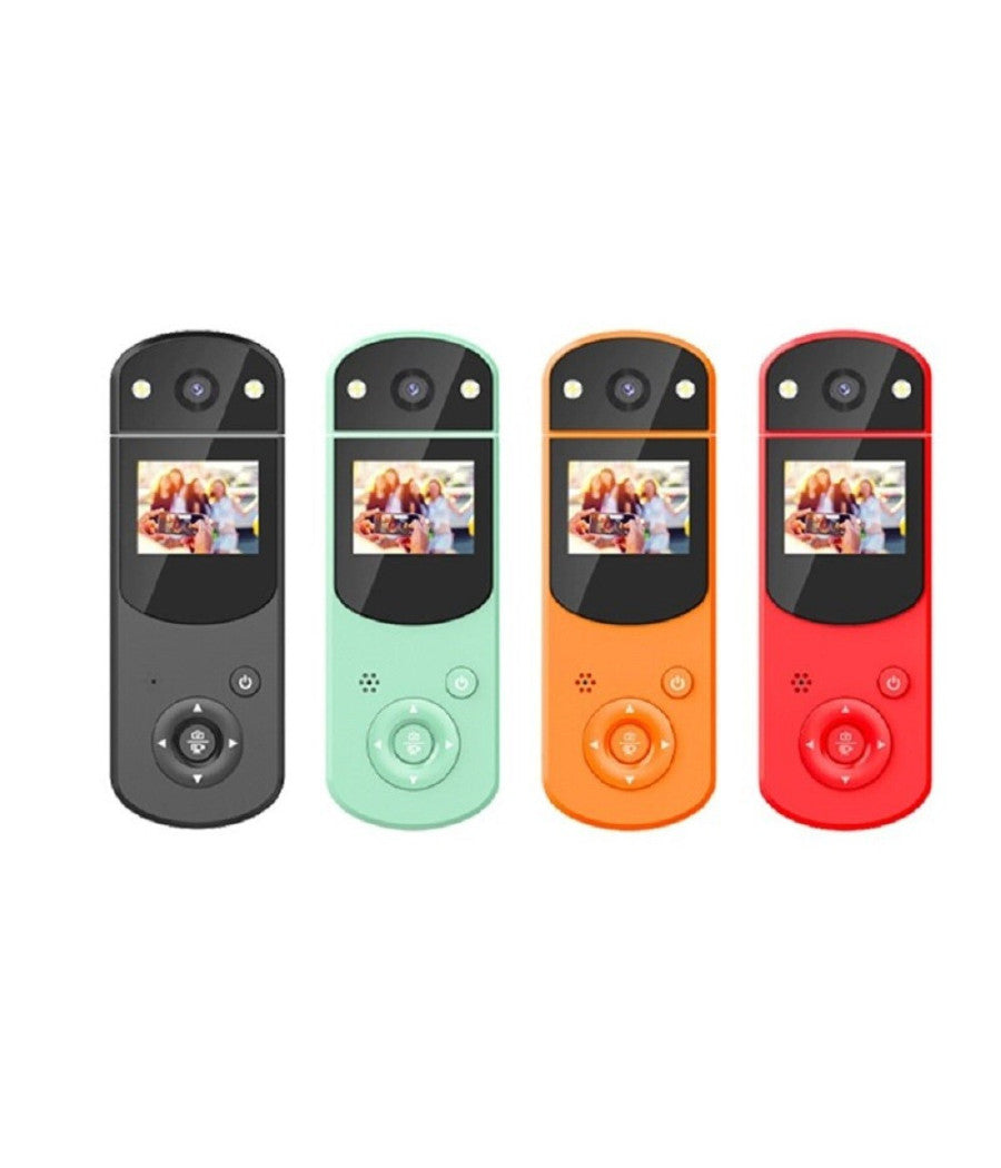 Videocamera Portatile Q-sd2 Mini Action Camera Hd Clip Vestiti Ruotabile 1080p         