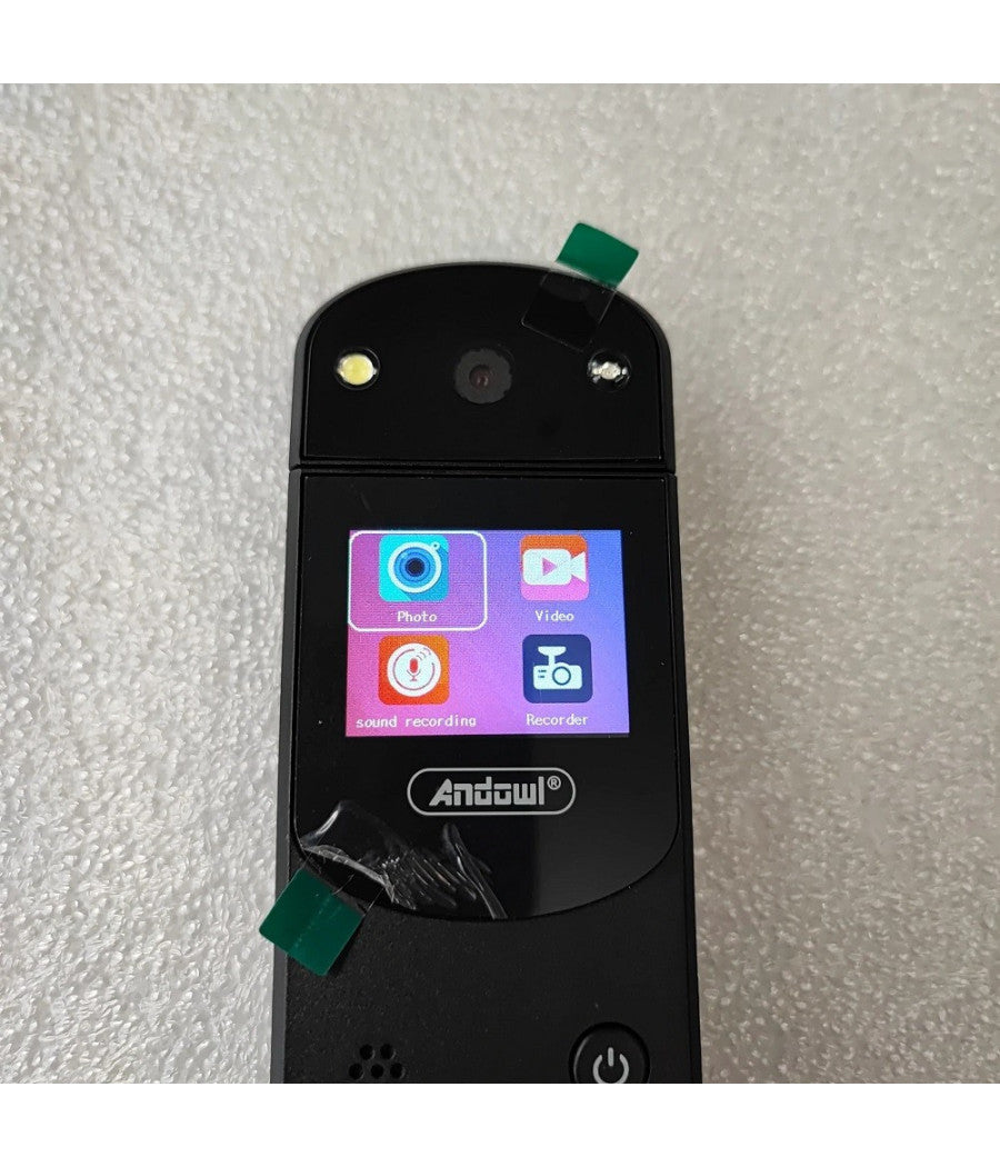 Videocamera Portatile Q-sd2 Mini Action Camera Hd Clip Vestiti Ruotabile 1080p         