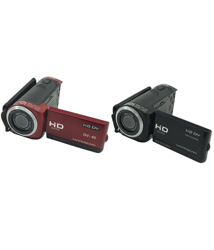 Videocamera Telecamera D40 Full Hd 720p 12mp Dvr 2.4'' Tft Lcd 10x Zoom Video         