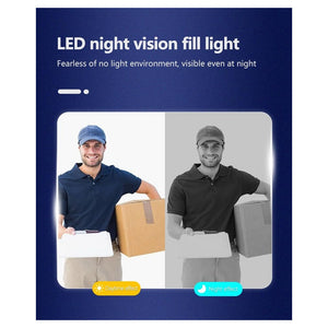 Trade Shop - Videocitofono Campanello Senza Fili Da Esterno Impermeabile Ip67 Schermo Ips 4,3'' -