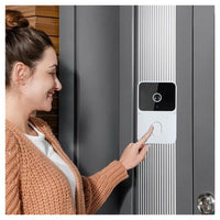 Trade Shop - Videocitofono Wireless Telecamera Schermo Ips 4,3" Visione Notturna Audio Bidirezionale -