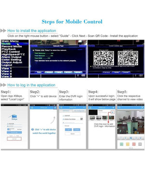 Videoregistratore Cctv Dvr 4ch 1080p Ibrido Ahd/onvif Ip/analogico/tvi/cvi/dvr         