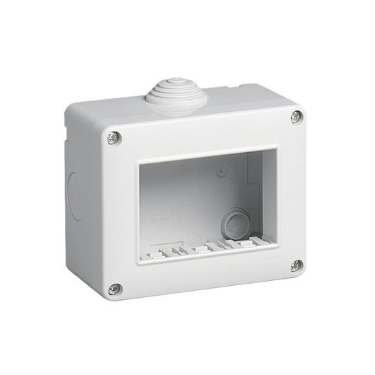 Vimar ip40 contenitore 3p protetto per serie civili eikon arkè e plana
