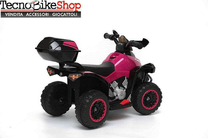 Quad Elettrico Per Bambini  Tecnobike Shop  ATV Mini Quad Deluxe 6V-Viola